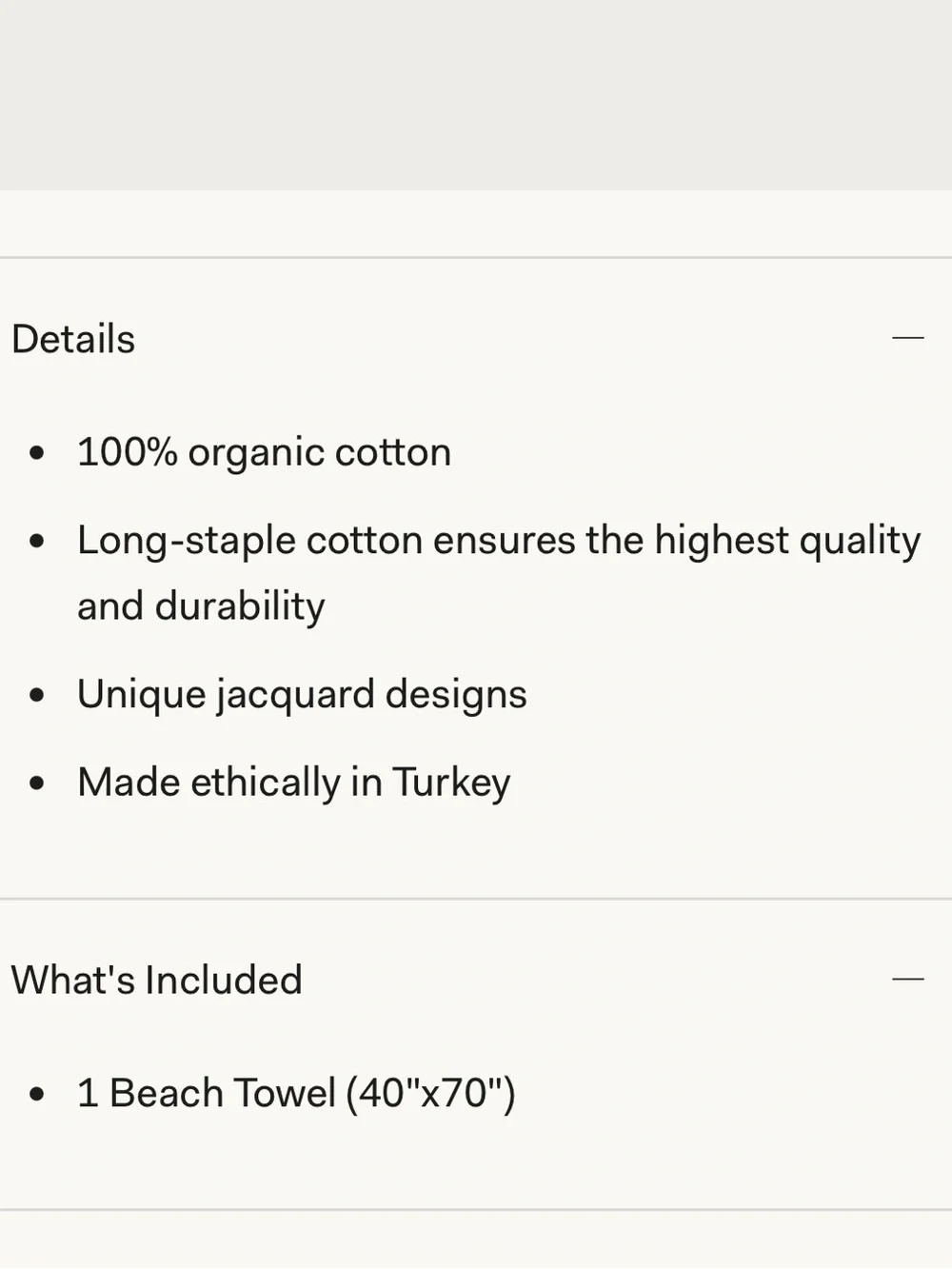 Boll & Branch Hydrangea Harbor Stripe beach towel 🏝️